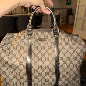 Gucci Black Leather Detail Bag